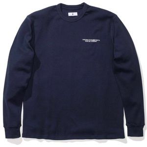 UNDEFEATED Navy Blue Thermal Shirt Medium